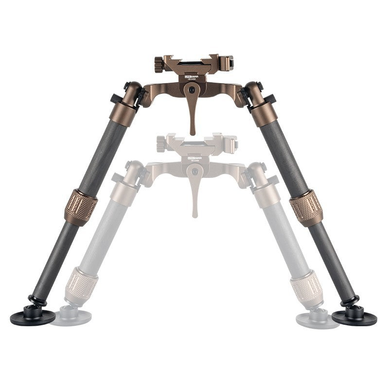 Linkogear HB-C05M Bipied en Fibre de Carbone - Arca Swiss & Picatinny