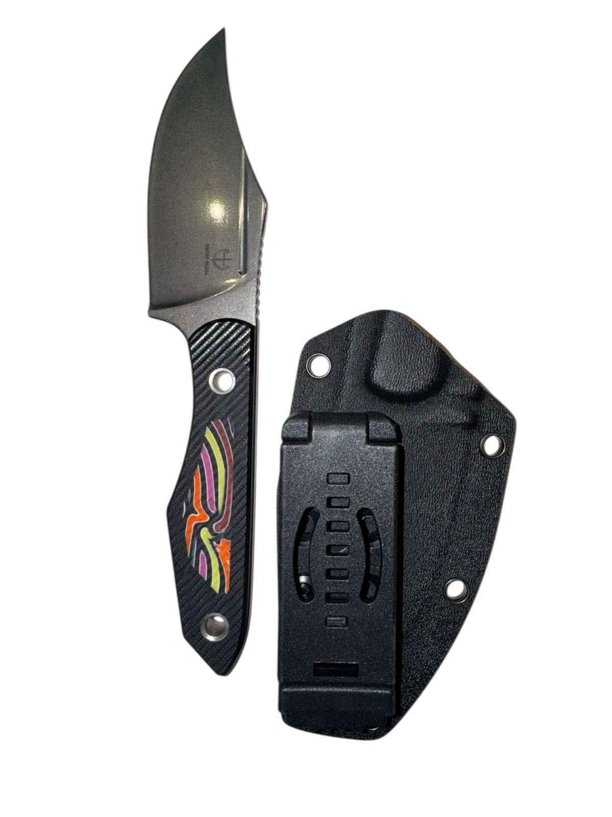 Sharp Blade YF06D Fixed Blade Hunting Knife - 9Cr18MoV G10, 8”