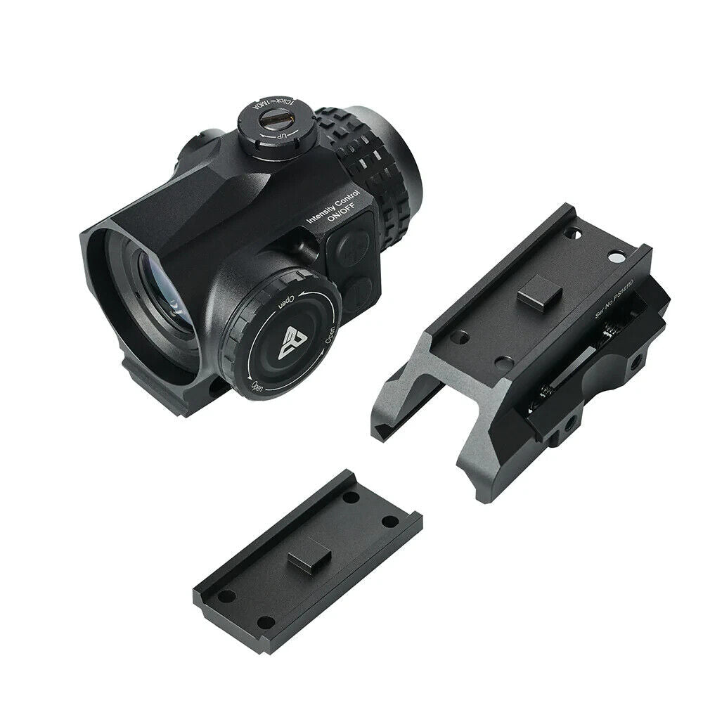 Corsac 1x18 Micro Prism Scope Etched Reticle 8 Day+2 NV IPX67 Hunting Optic - Korvel