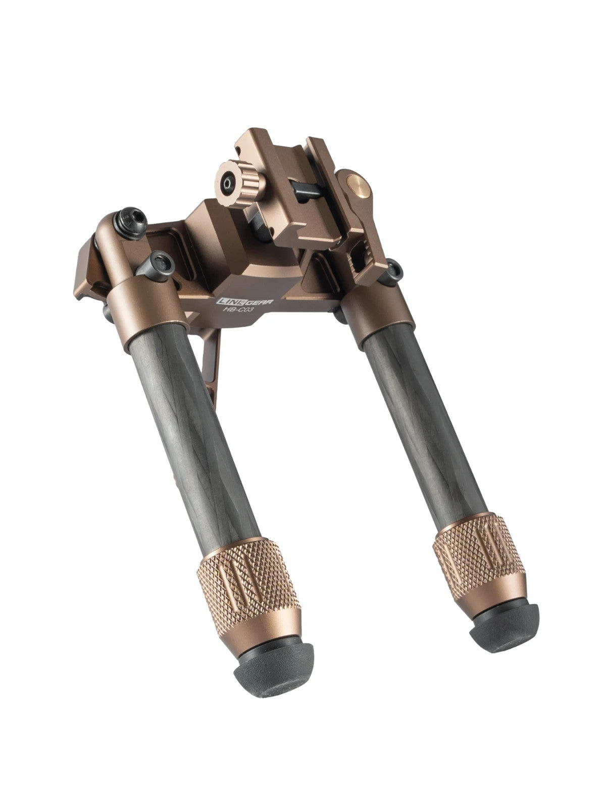 Linkogear HB-C03 Carbon Fiber Bipod - Picatinny & ARCA Monoball Fix
