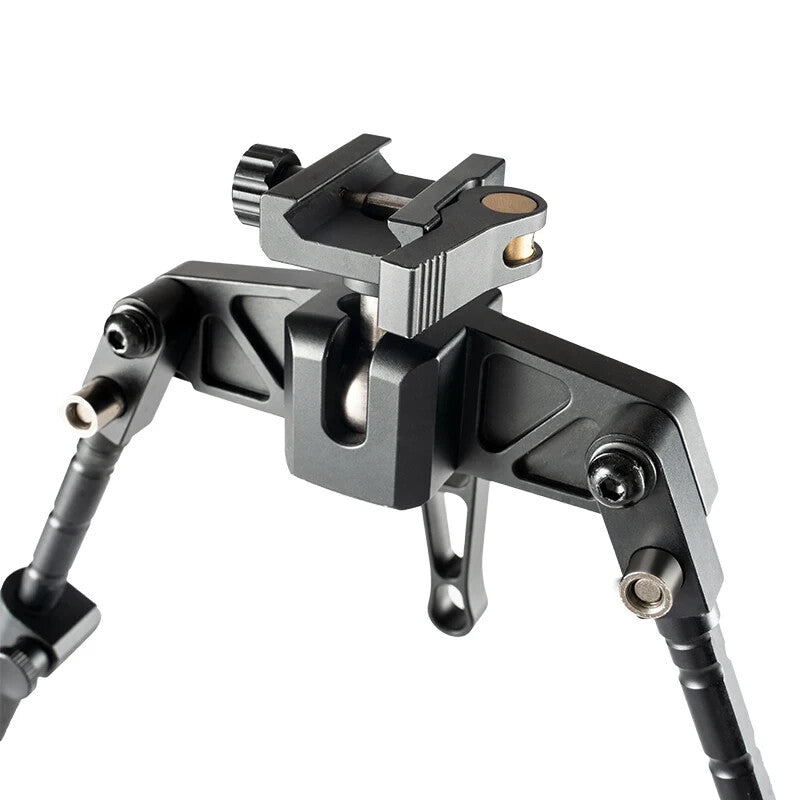 Linkogear HB-C03 Carbon Fiber Bipod Picatinny & ARCA Monoball Fix 26mm Mount - Korvel