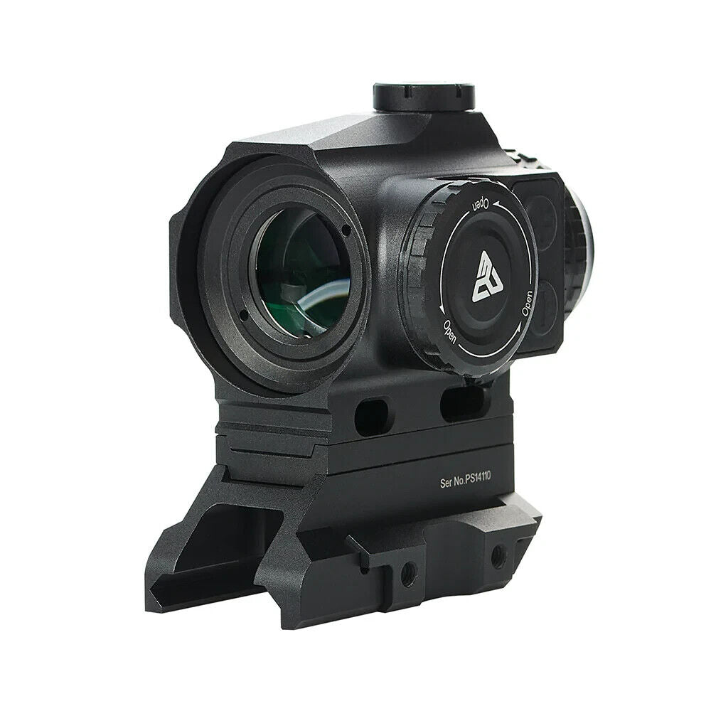 Corsac 1x18 Micro Prism Scope Etched Reticle 8 Day+2 NV IPX67 Hunting Optic - Korvel