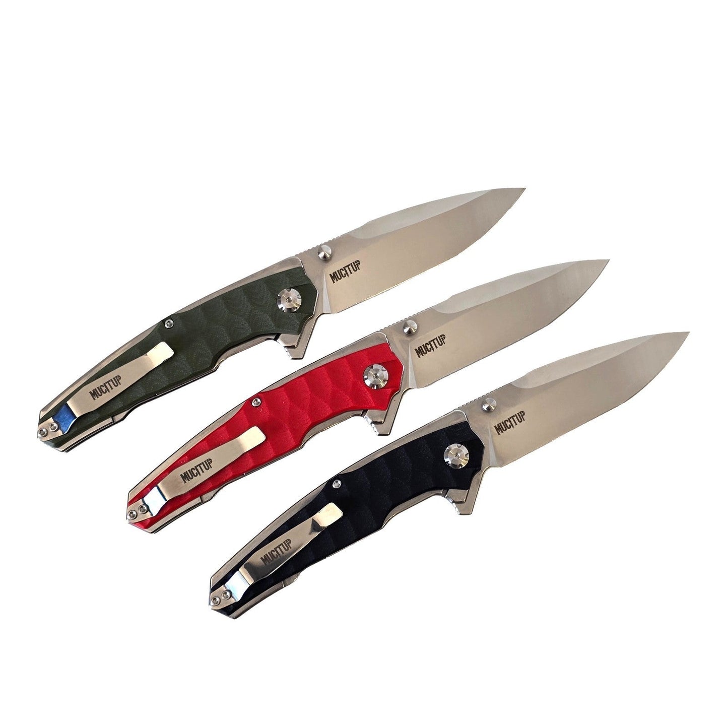 MUCITUP APEX 2 - D2 Steel Folding Knife with G10 Handle