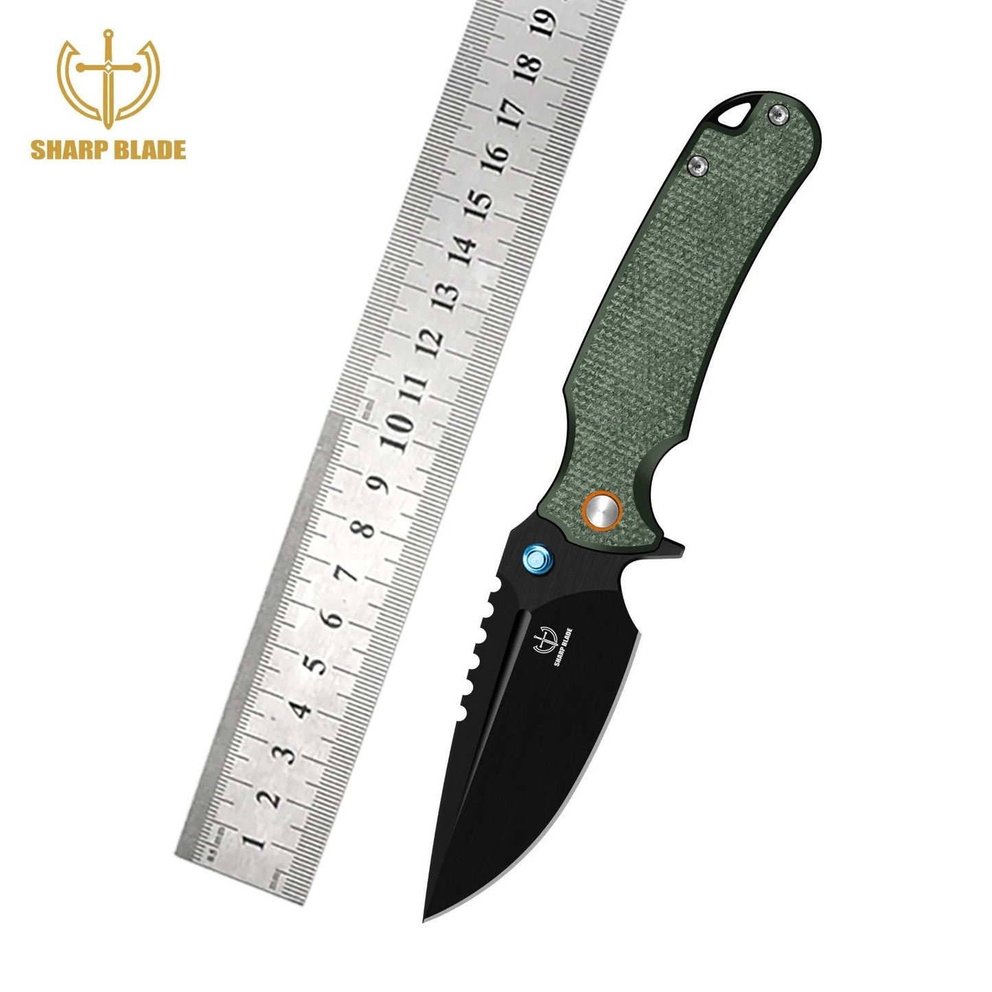 Cuchillo Plegable Premium EDC Sharp Blade YH-SB05 - Mango de Micarta