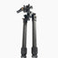 Linkogear HB-C01L Carbon Fiber Tac Bipod – QD Picatinny – Rubber & Spike Feet - Korvel