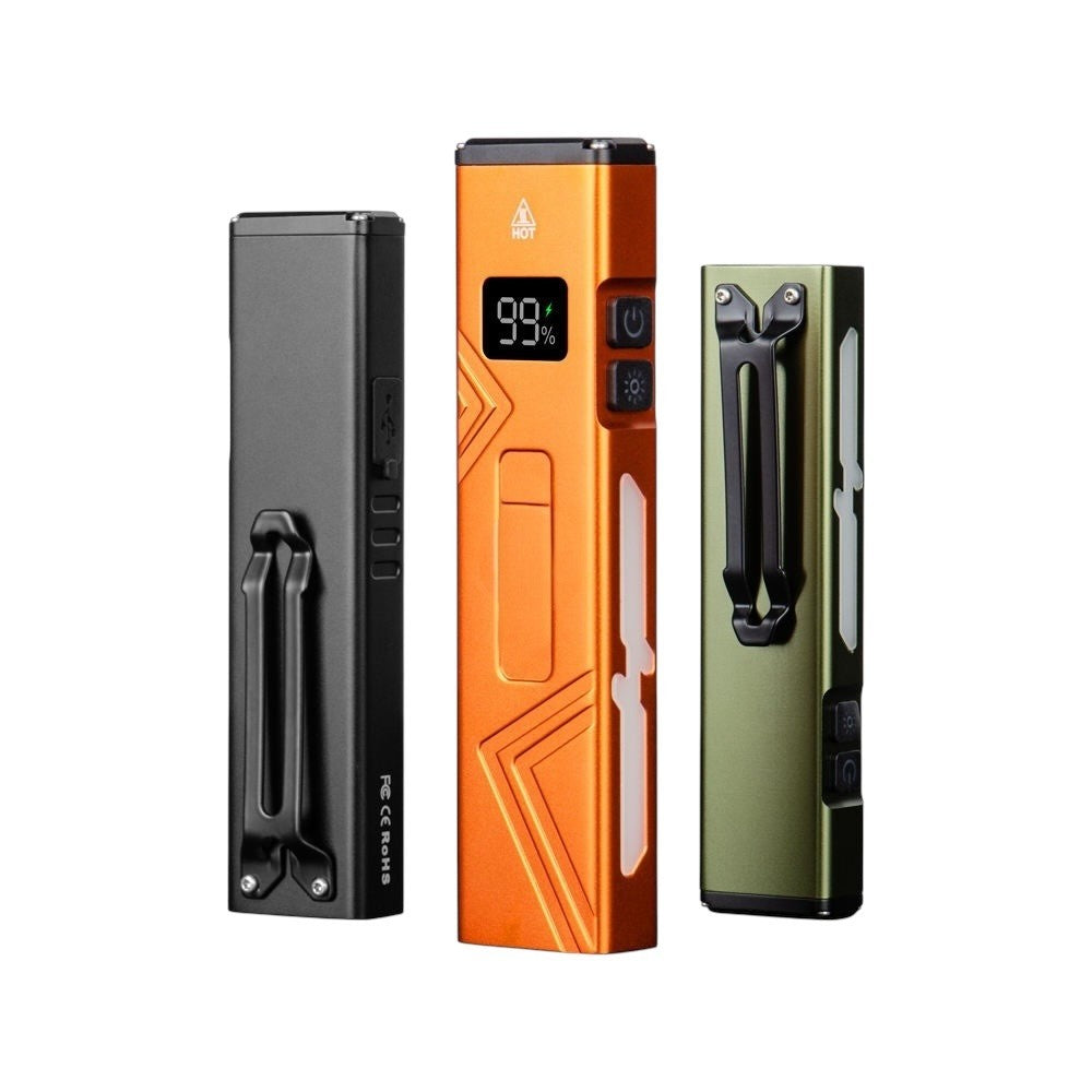 HELIUS HT-01 Linterna EDC Recargable de 2000 Lúmenes