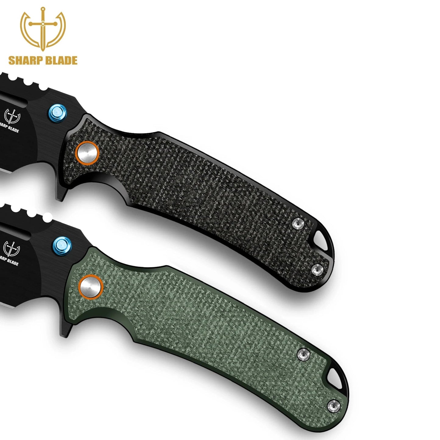 Cuchillo Plegable Premium EDC Sharp Blade YH-SB05 - Mango de Micarta