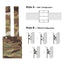 KRYDEX Tactical 9mm Pistol Magazine Pouch - Multicam