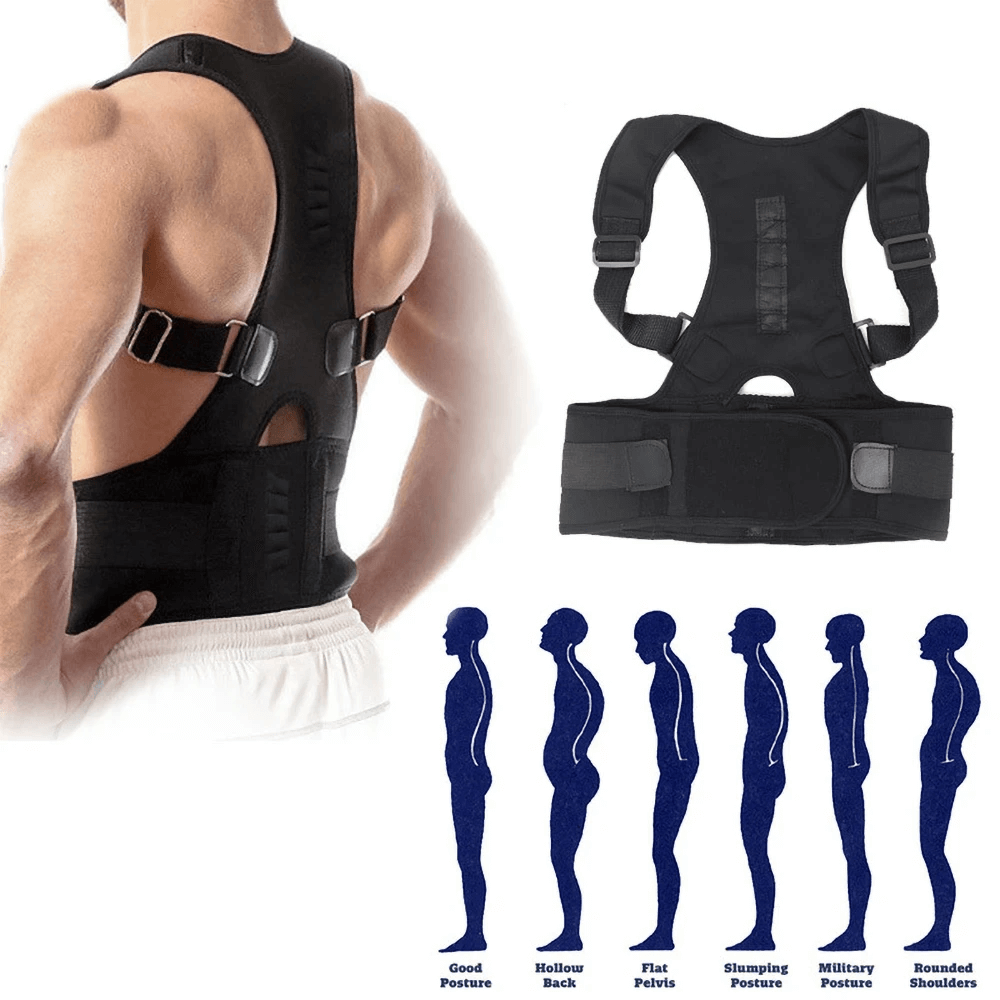 Magnetic Posture Corrector Brace for Back and Shoulders - Korvel