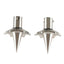 Linkogear Universal Bipod Feet BSP-01 BSP-02 BSP-03 Aluminum Stainless Terrain - Pair - Korvel