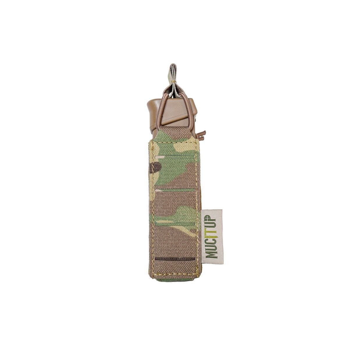 MUCTAC MOLLE Funda Individual para Cargador de 9mm - Almacenamiento Táctico Premium