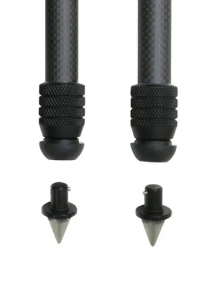 Linkogear Universal Bipod Feet BSP-01 BSP-02 BSP-03 Aluminum Stainless Terrain - Pair - Korvel