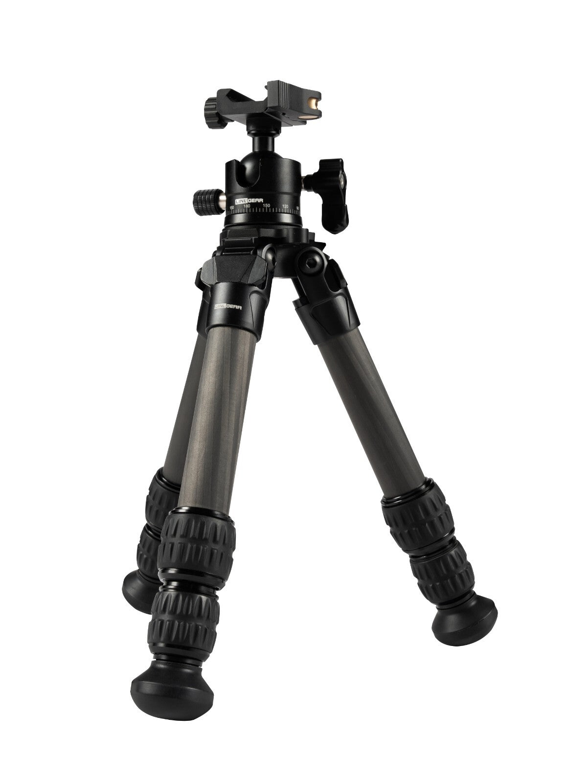 LINKOGEAR HT-223 Ultra-Light Carbon Fiber Tripod with Monoball Clamp - Korvel