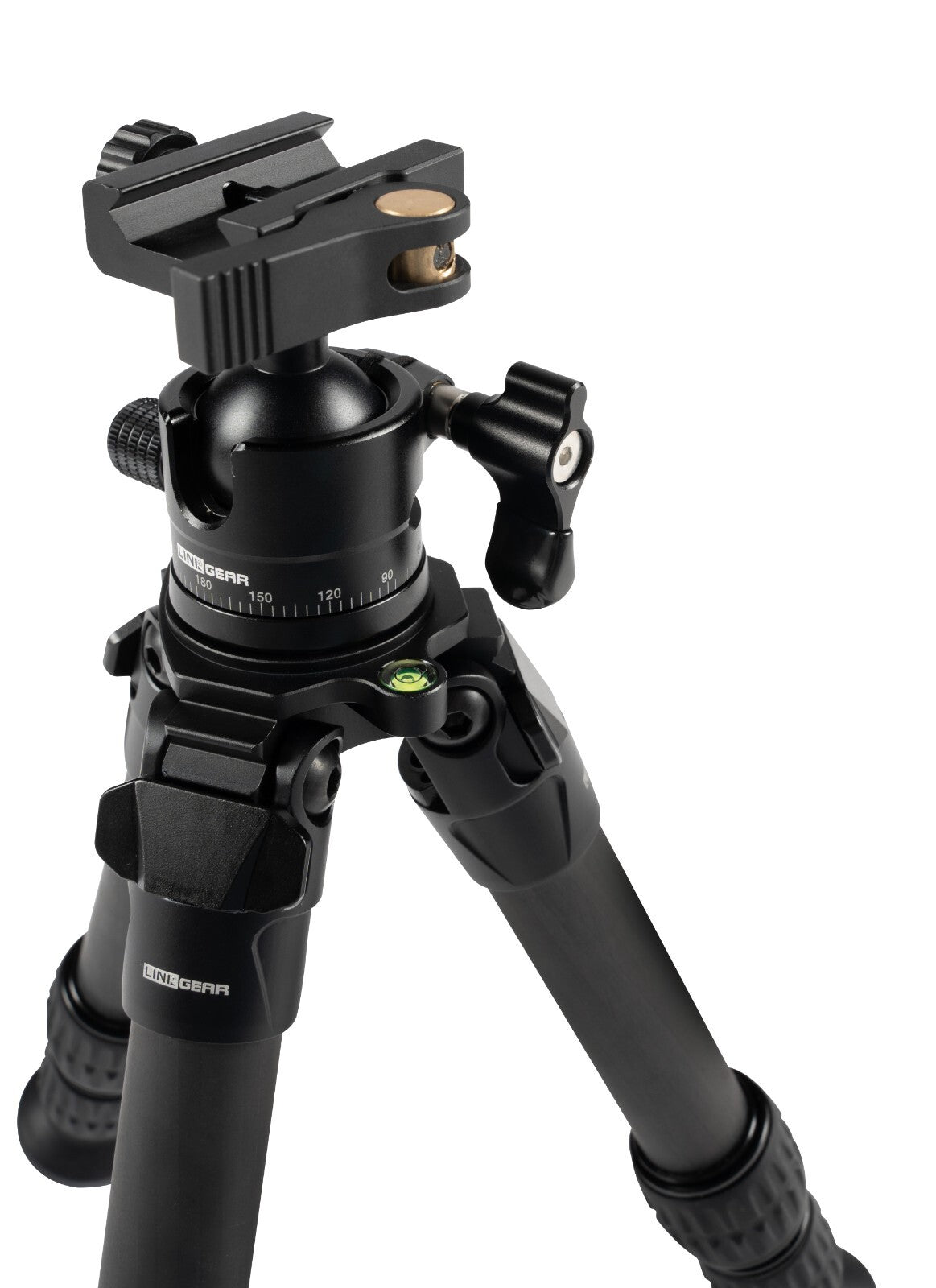 LINKOGEAR HT-223 Ultra-Light Carbon Fiber Tripod with Monoball Clamp - Korvel