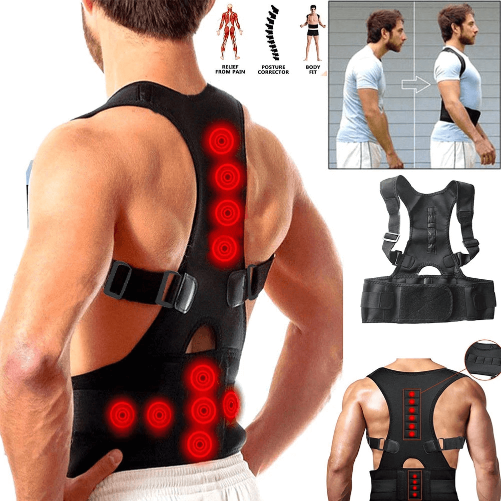Magnetic Posture Corrector Brace for Back and Shoulders - Korvel