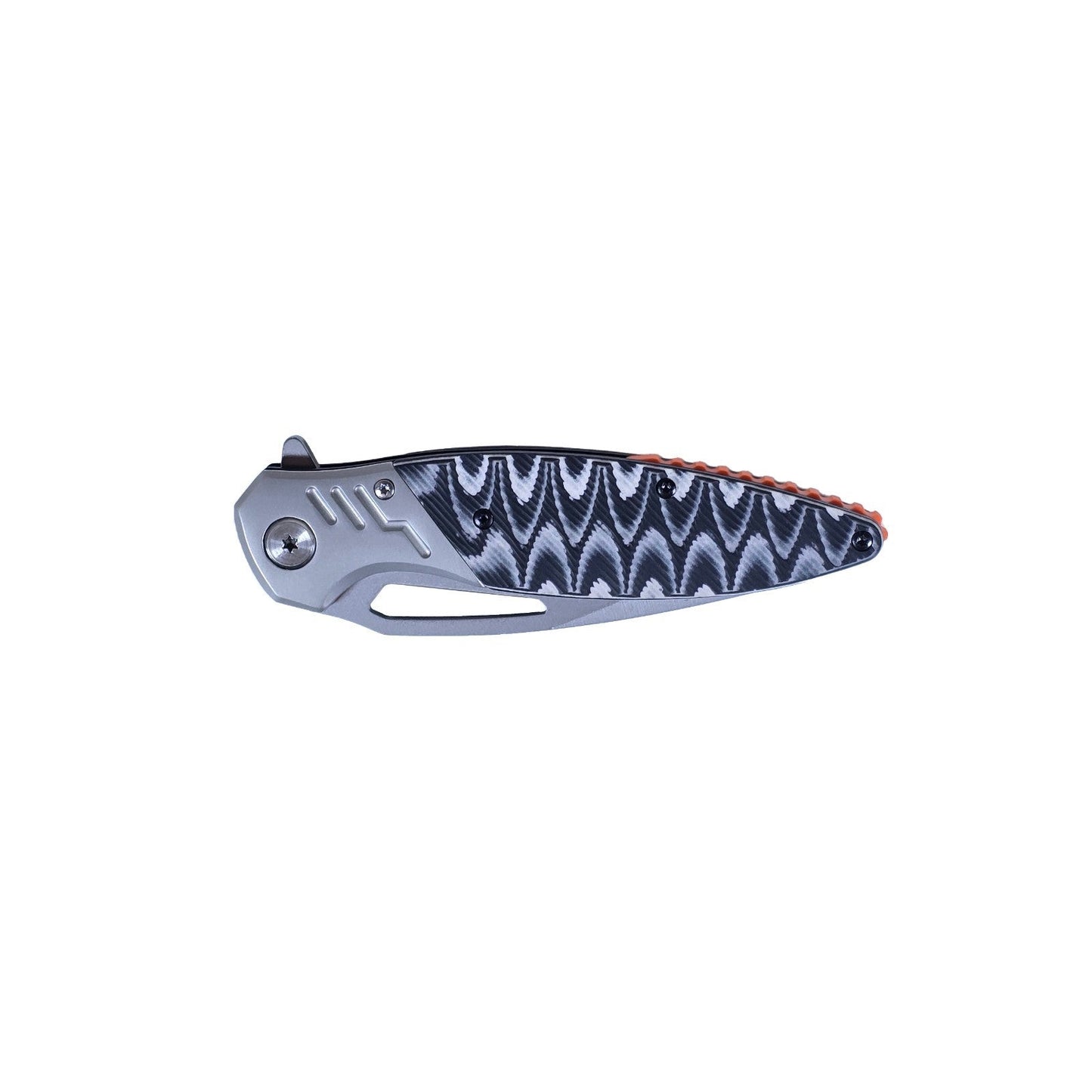 MUCITUP Axis Folding Knife - D2 Steel, G10 Handle, Liner Lock