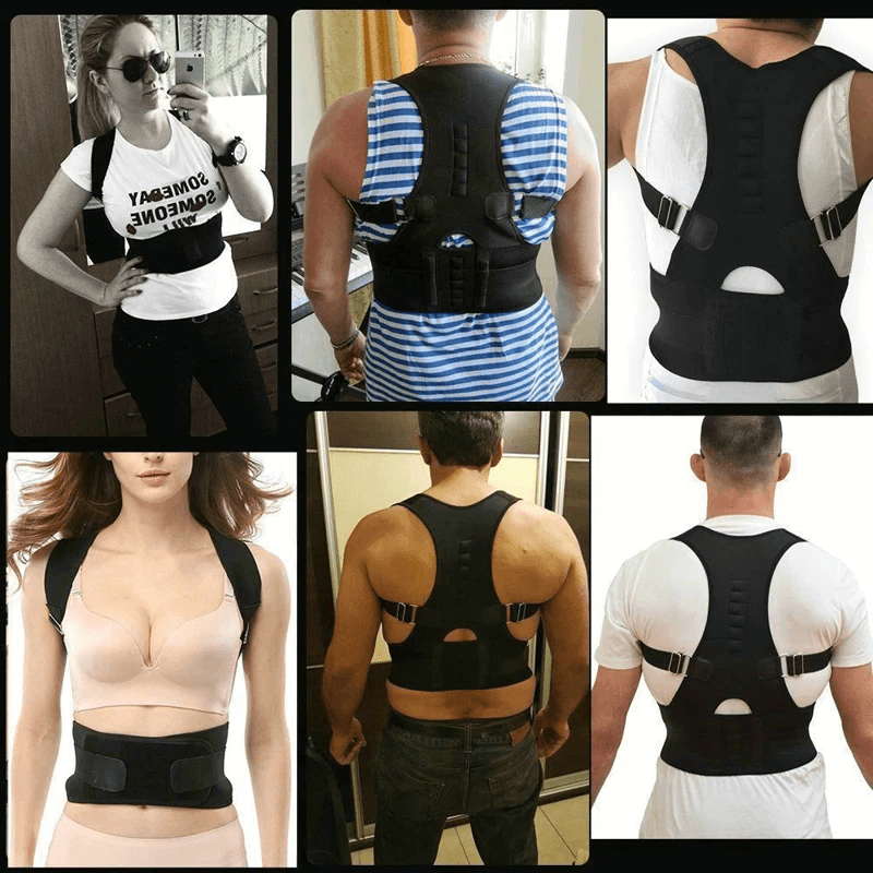 Magnetic Posture Corrector Brace for Back and Shoulders - Korvel