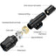 Linterna táctica WL-25, 1200LM, recargable por USB