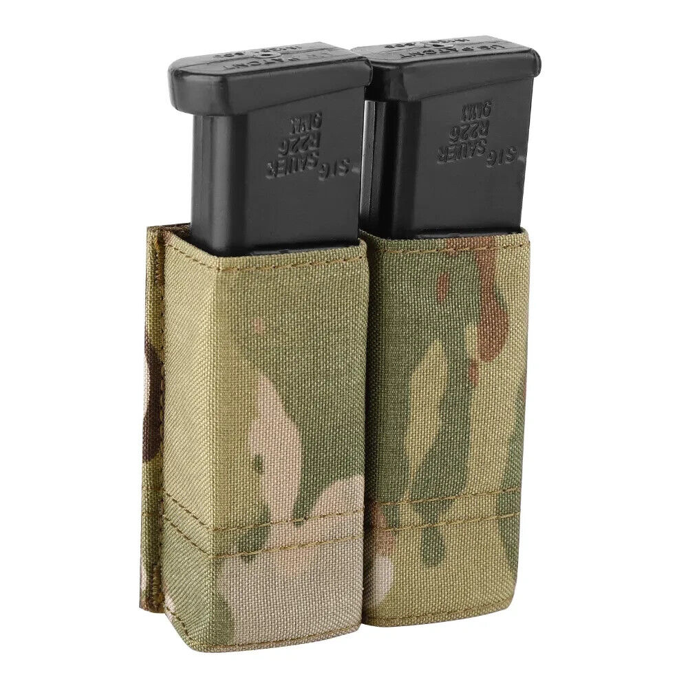 KRYDEX Tactical 9mm Pistol Magazine Pouch - Multicam