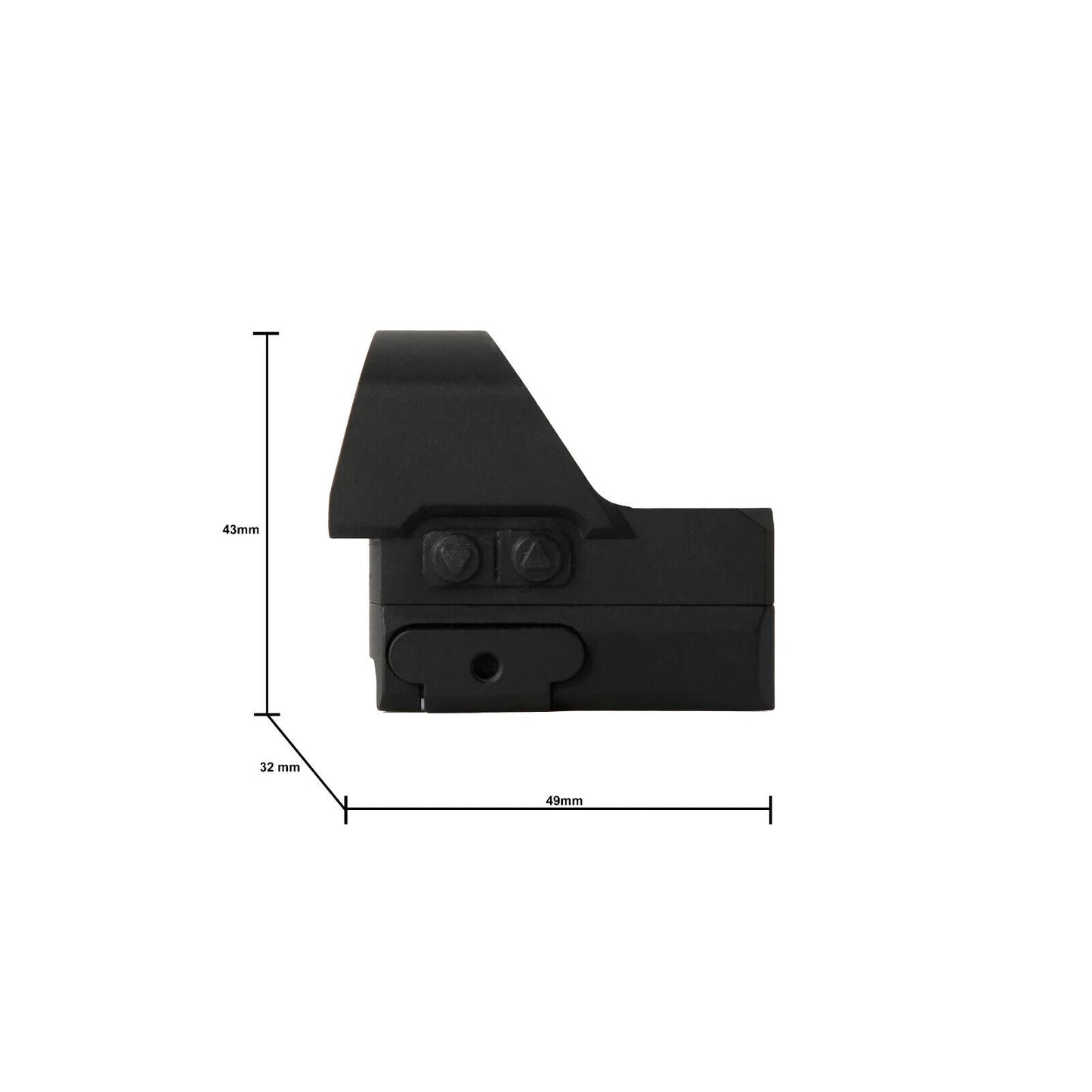 Northtac Ronnin F12 Micro Red Dot Sight - 2 MOA Precision