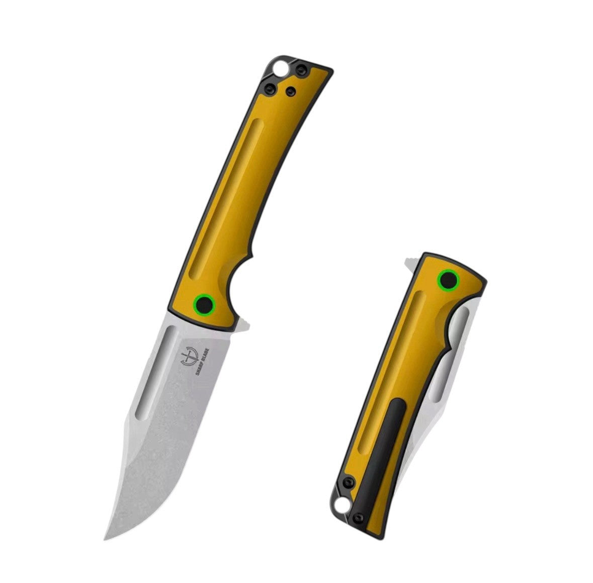 Cuchillo Plegable Sharp Blade YH-SB08 con Clip de Titanio