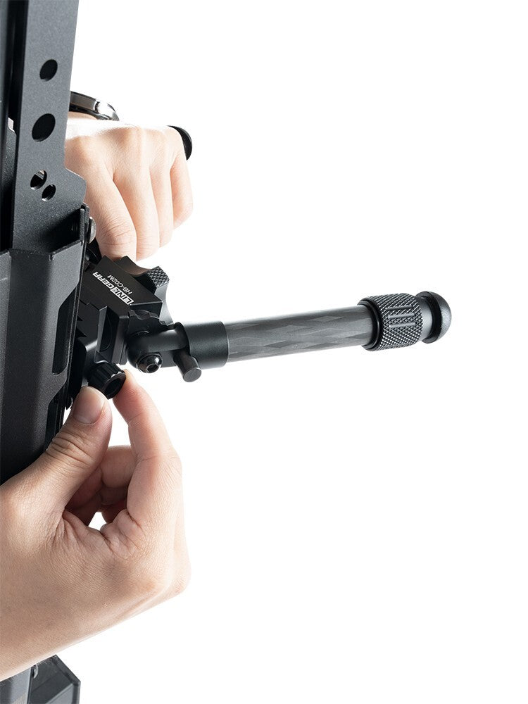 Linkogear HB-C02M Carbon Fiber Bipod – Quick-Detach, Adjustable 7-10” - Korvel