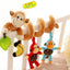 Colorful Animal Rattle Stroller Toy for Infants