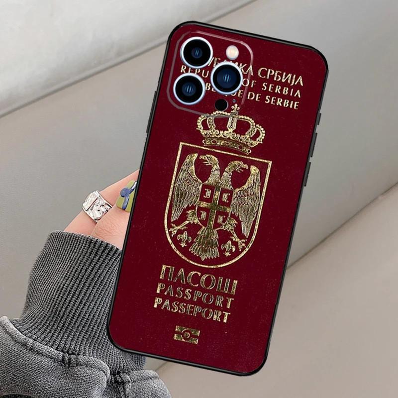 Coque de téléphone passeport premium pour appareils mobiles