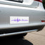 Epilepsy Awareness EEG Wave Bumper Magnet – Purple Ribbon Support