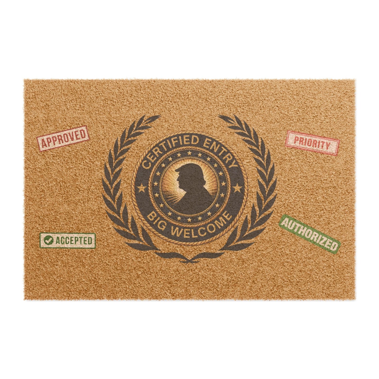 Big Welcome Political Parody Doormat