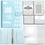 100 Envelope Challenge Binder Couples 100 Day Challenge Savings Savings Notebook - Korvel