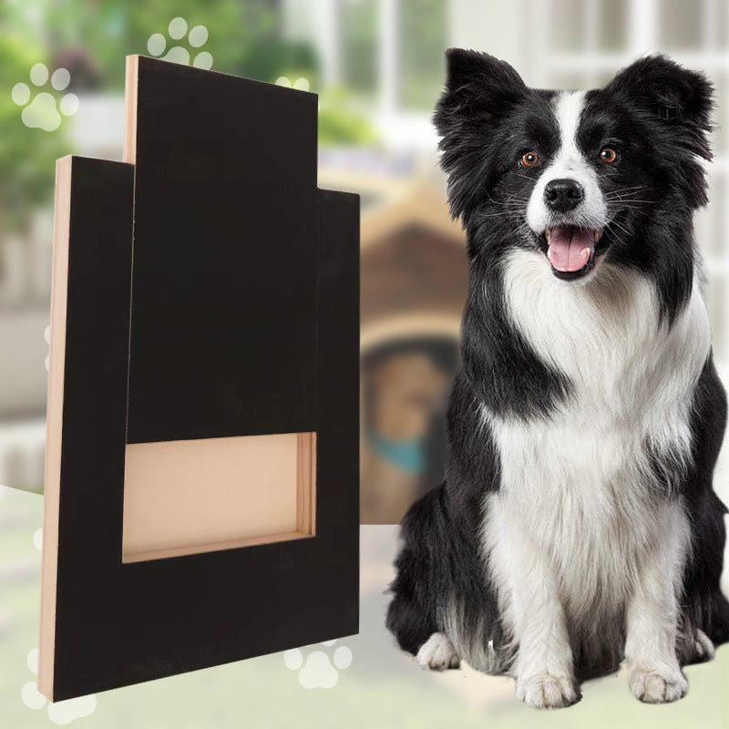 Grattoir à griffes et planche de toilettage rétractable en bois pour animaux de compagnie