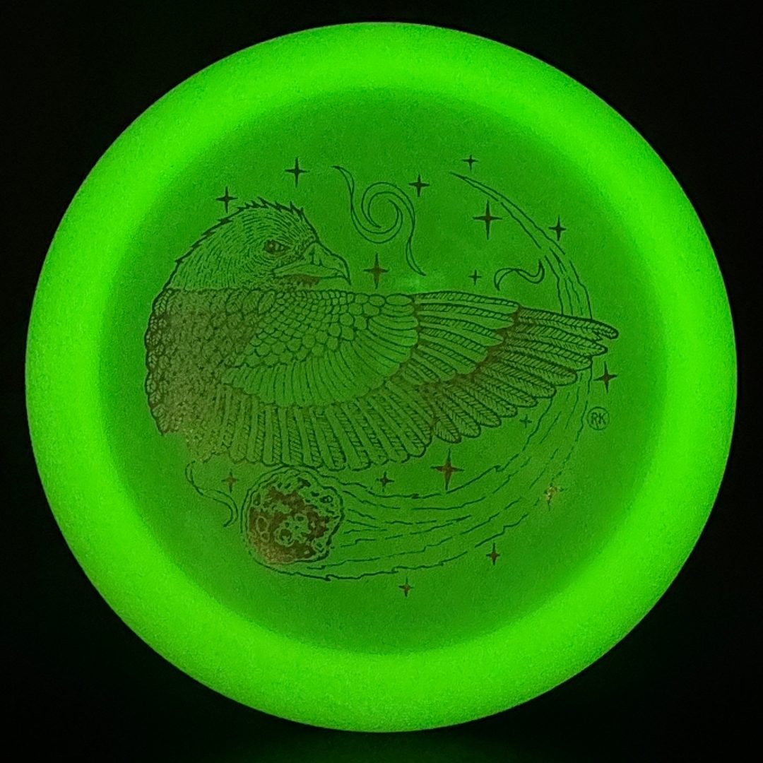 Quantum Lunar Falcon Disc - Rare Stardust DM Stamp