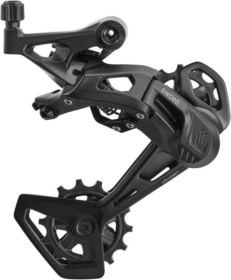 microSHIFT Sword BLK Rear Derailleur - 9-Speed Long Cage
