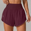 Shorts Actifs Taille Haute avec Poches