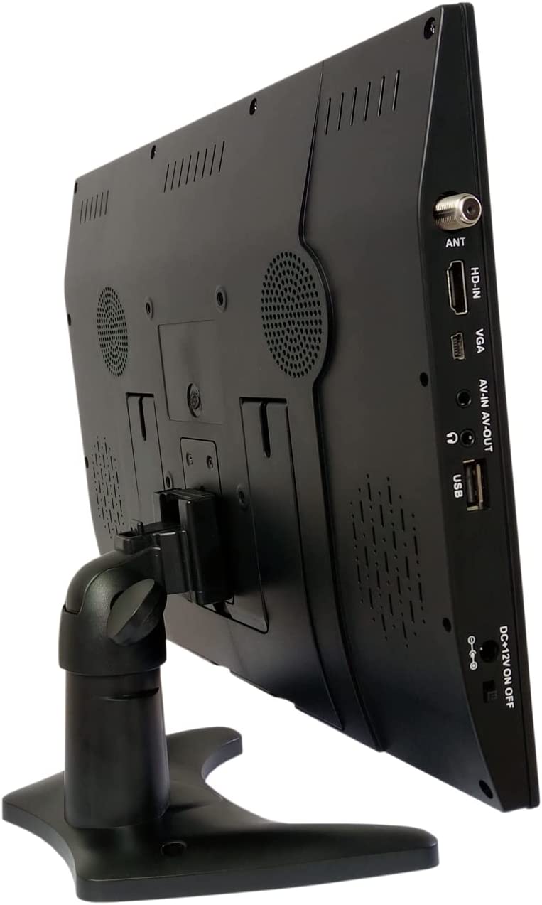 Naxa Portable 14,1" TV et Lecteur Multimédia 12 Volts AC/DC