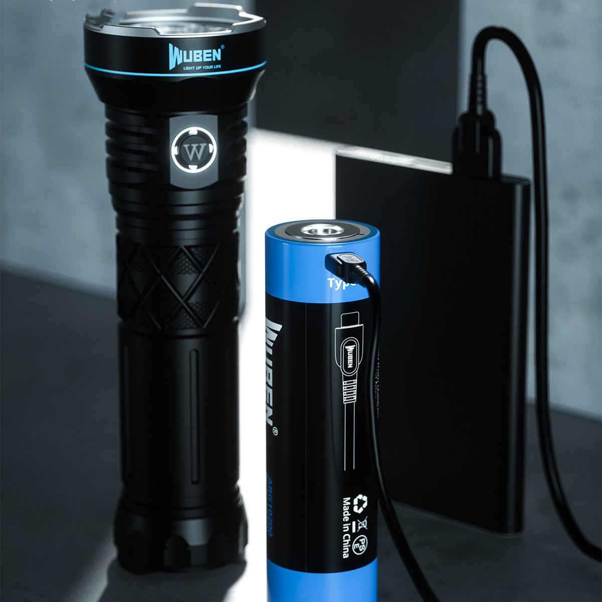Super Bright Rechargeable Handheld Flashlight