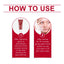 Collagen Tear Mask gently hydrates and moisturizes the skin - Korvel