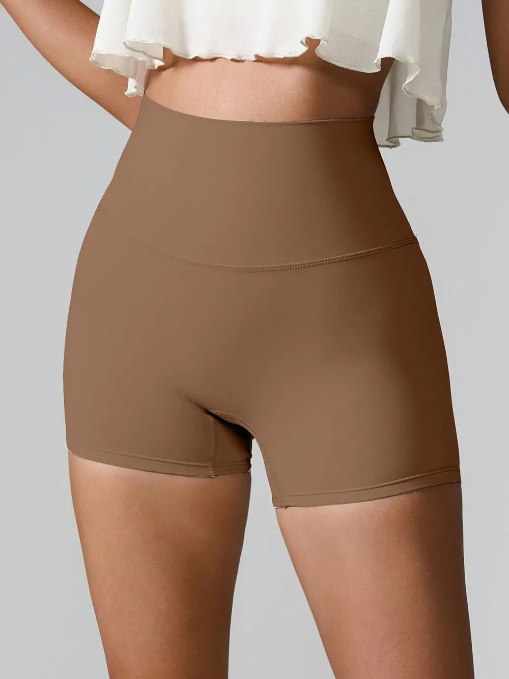 Shorts de sport taille haute premium