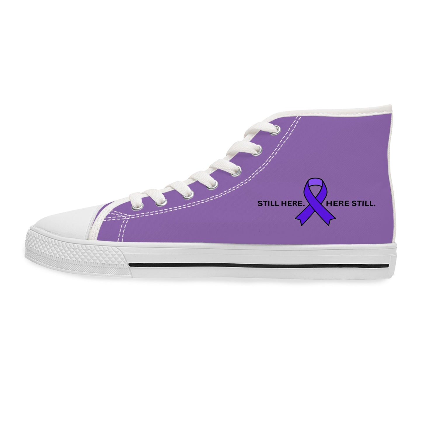 Aún aquí. Aquí aún. Zapatillas altas para mujeres