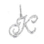 Hip Hop Grass Letter Pendant with Cuban Chain