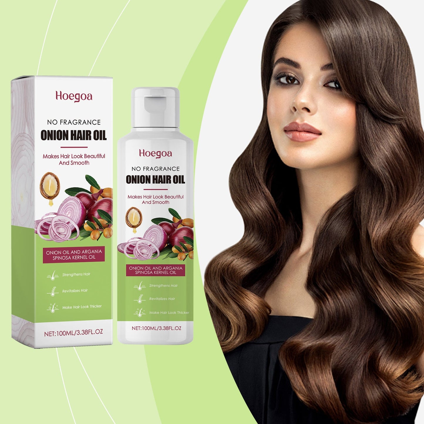Traitement capillaire nourrissant à l'oignon et à l'huile d'argan