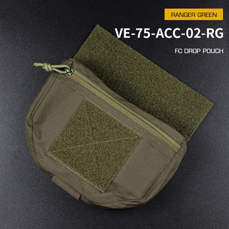 Tactical Hunting Vest with Drop Pouch for Outdoor Sports