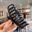 Elegant Korean Large Acrylic Hair Claw for Women