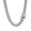 Sterling Silver Rhodium Plated Miami Cuban Chain 8.4mm