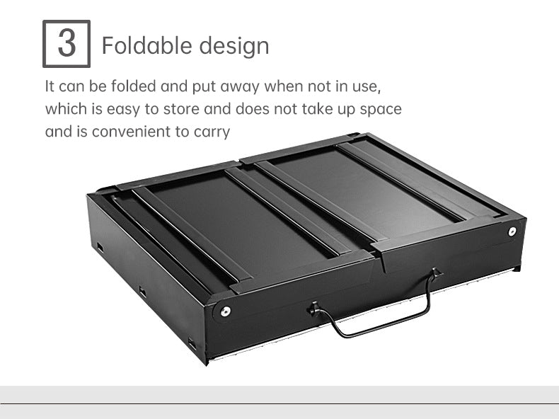 Portable Charcoal Grill - Large Outdoor Barbecue