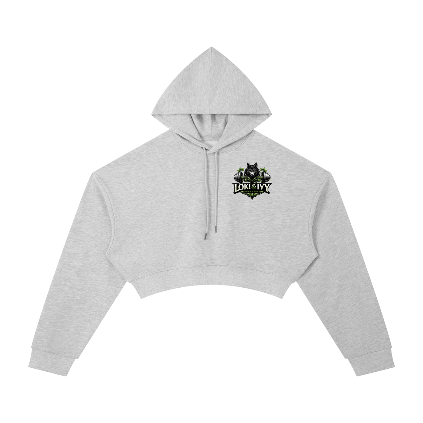 Sudadera Cropped Esencial para Mujer Loki & Ivy