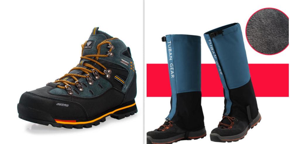Bottes de randonnée hautes premium pour aventures en plein air