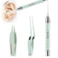 Illuminated Ear Scoop Ear Cleaner Pick Earmuff Ear Pick Visual Ear Scoop Children's Luminous Earwax Tweezers Set - Korvel