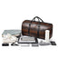 Bolsa de Viaje Personalizada con Patrón de Cocodrilo para Hombre